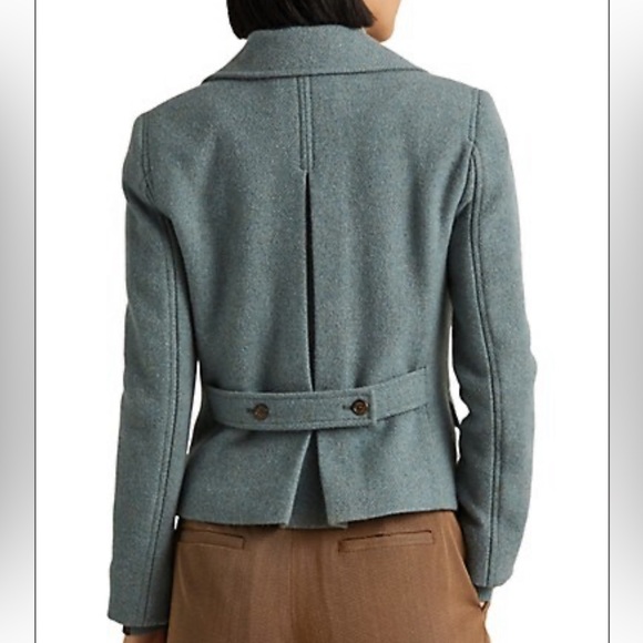 NWT Ralph Lauren Double-Breasted Herringbone Coat - Picture 8 of 8